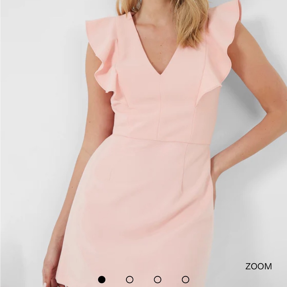 Pink French connection dress